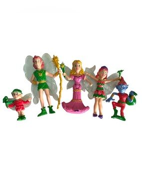 Fairy Garden Toy Figures Set (5 Fairies)